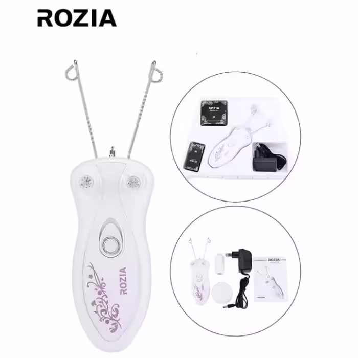 بند انداز برقی روزیا

اقلام همراه	پودر ضد حساسیت\r\nنخ\r\n
تعداد موچین	2
سایر مشخصات	دارای پودر و بند مخصوص\و