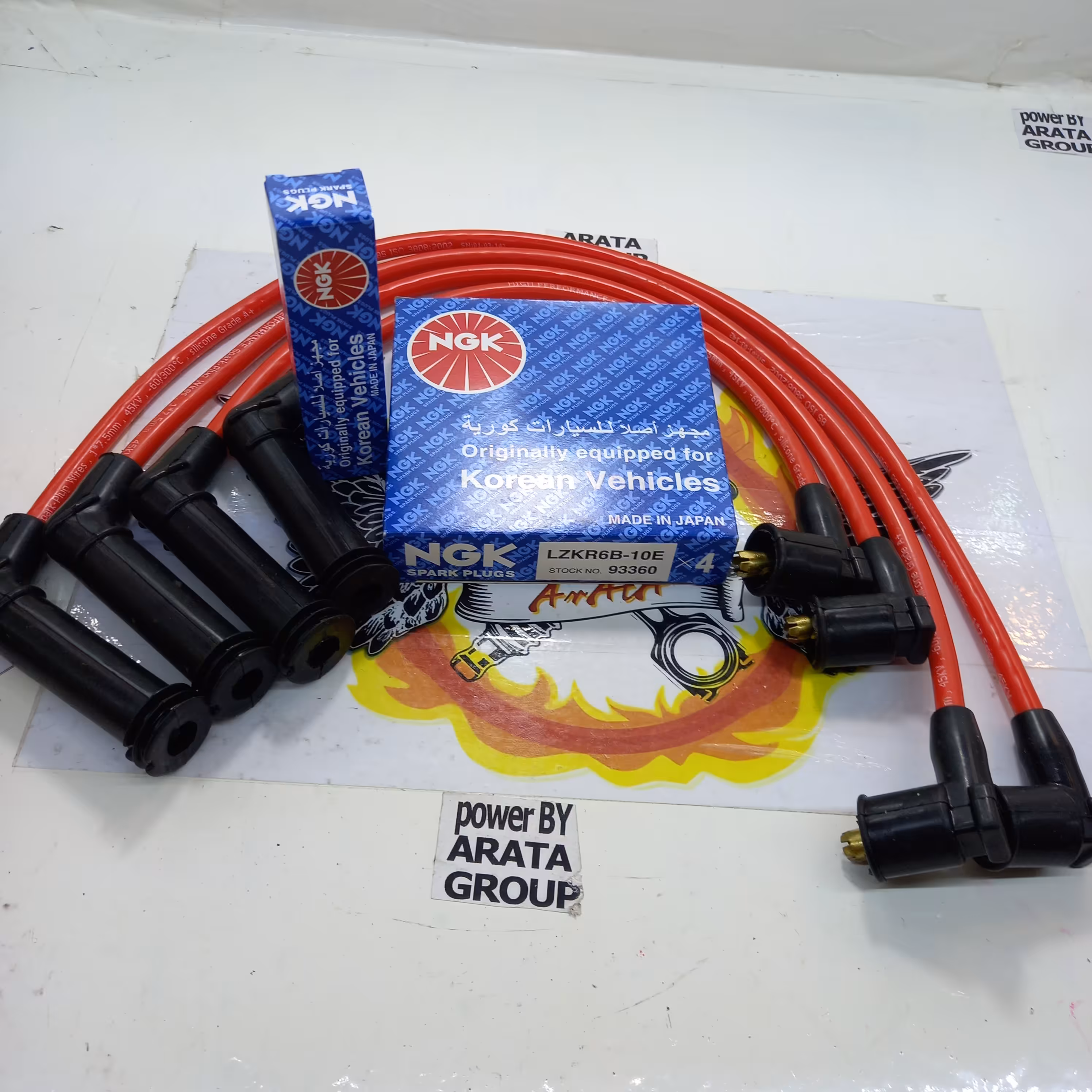 پک اقتصادی افزایش شتاب و قدرت پراید یورو4 با شمع ngk با کد فنی LZKR6B 10E