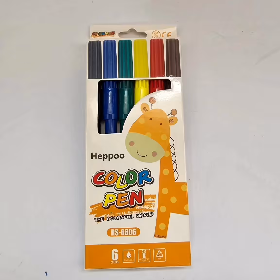 ماژیک رنگ آمیزی 6 رنگ هیپو 