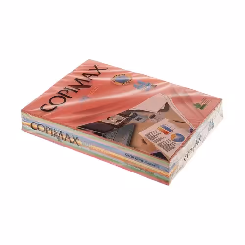 کاغذ رنگی A4 کپی مکس 10 رنگ کد 2414 بسته 500 عددی