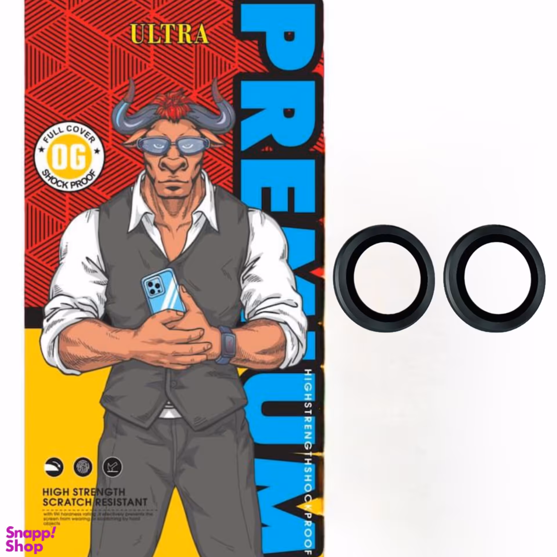 محافظ لنز رینگی گوشی موبایل مدل اولترا مناسب برای اپل iPhone 16 Pro Max