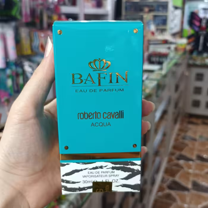 ادکلن بافین BAFIN رایحه روبرتو گاوالی آکوا حجم 30 میل