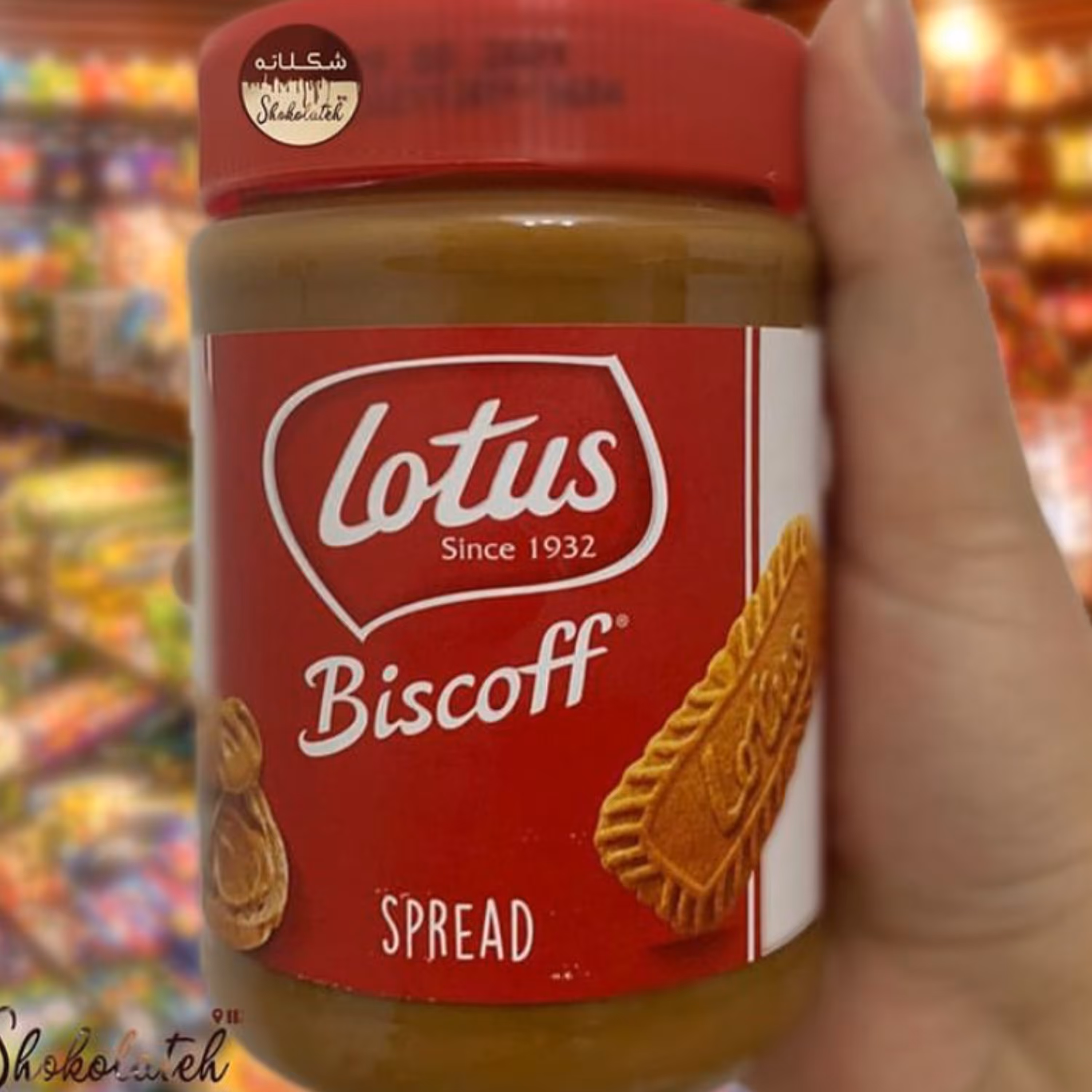 کرم بیسکویت لوتوس 400 گرمی