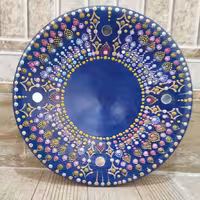 قاب آینه سفال