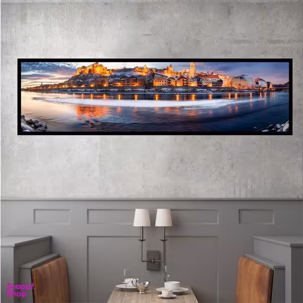 تابلو بکلیت طرح معماری اروپایی مدل کشیده B-7421