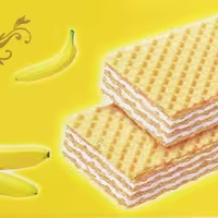 ویفر بالشتی موز 50 گرمی سیرنگ (عمده کارتن 36 عددی)