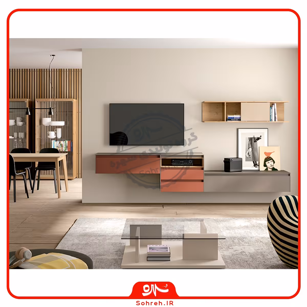 میز تلویزیون مدل SO21237