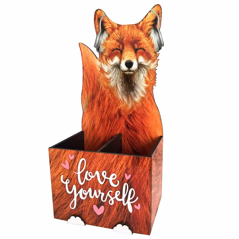 استند رومیزی تزیینی مدل روباه شاد کد 88