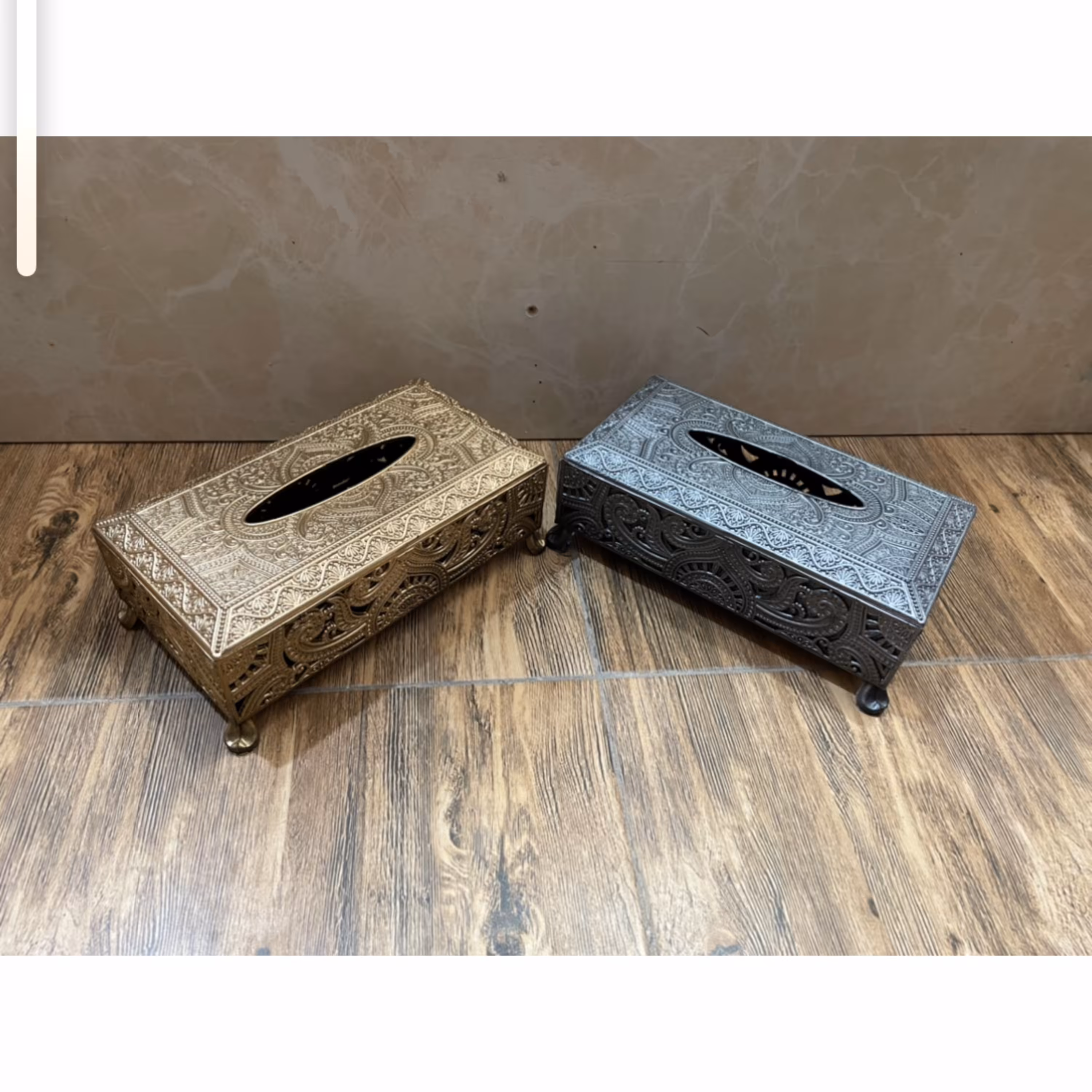 جا دستمال کاغذی پلاستیکی پایه دار