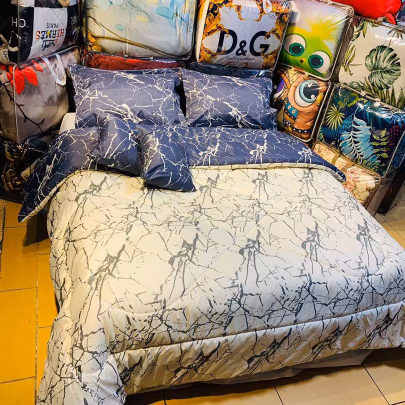 روتختی دونفره 6 تیکه طرح سال جدید و شیک..