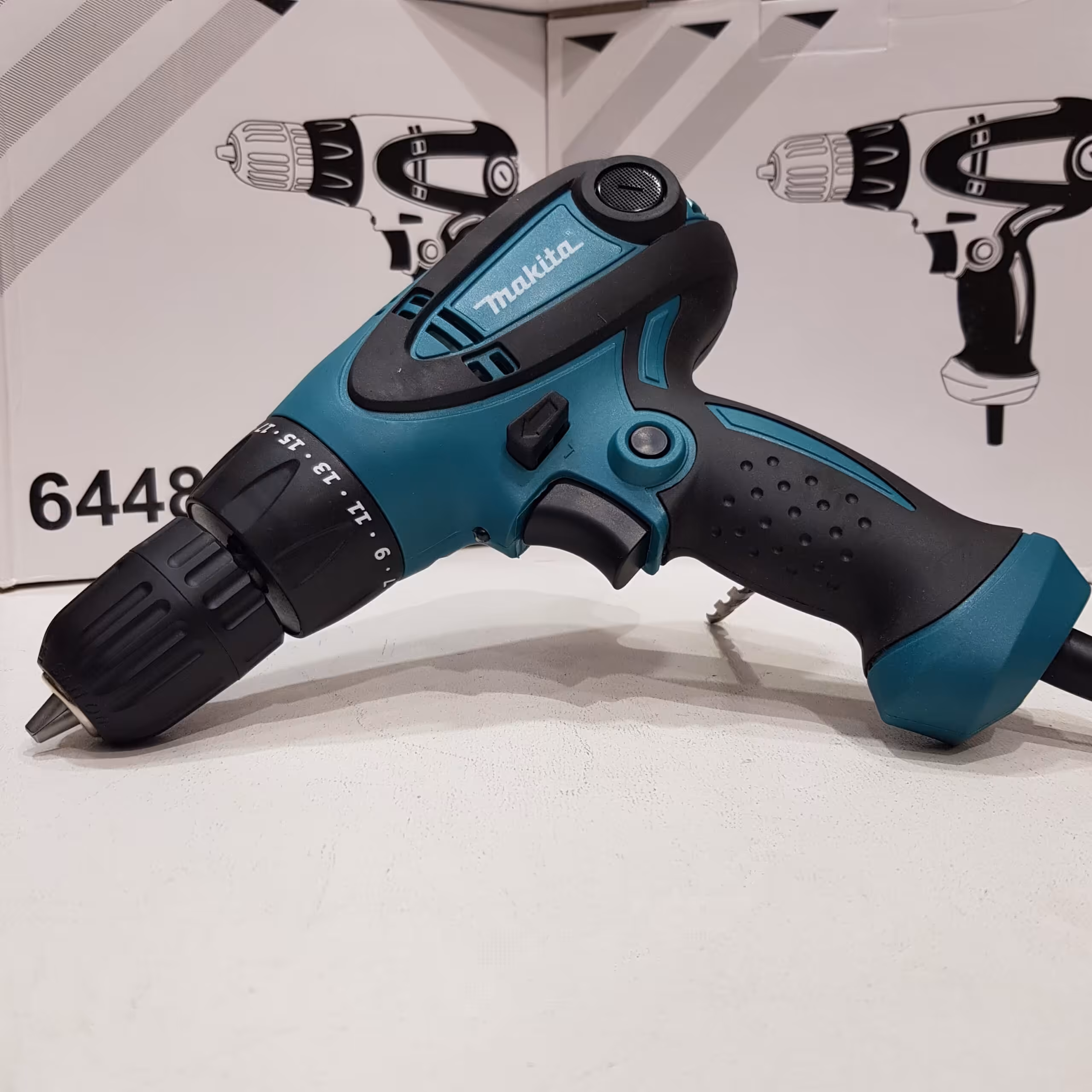 دریل ماکیتا پیچ گوشتی برقی 400 وات سه نظام ده مدل Makita Drill 6448