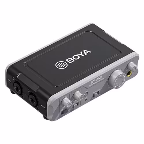 میکسر دو کاناله صدا بویا مدل Boya BY-AM1 Audio Mixer