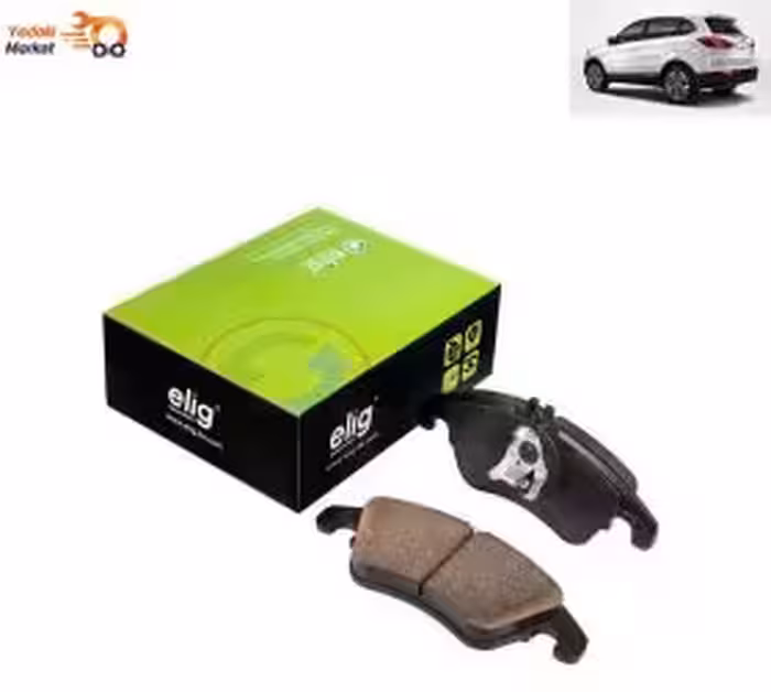 لنت ترمز جلو چری تیگو 5 برند الیگ Elig