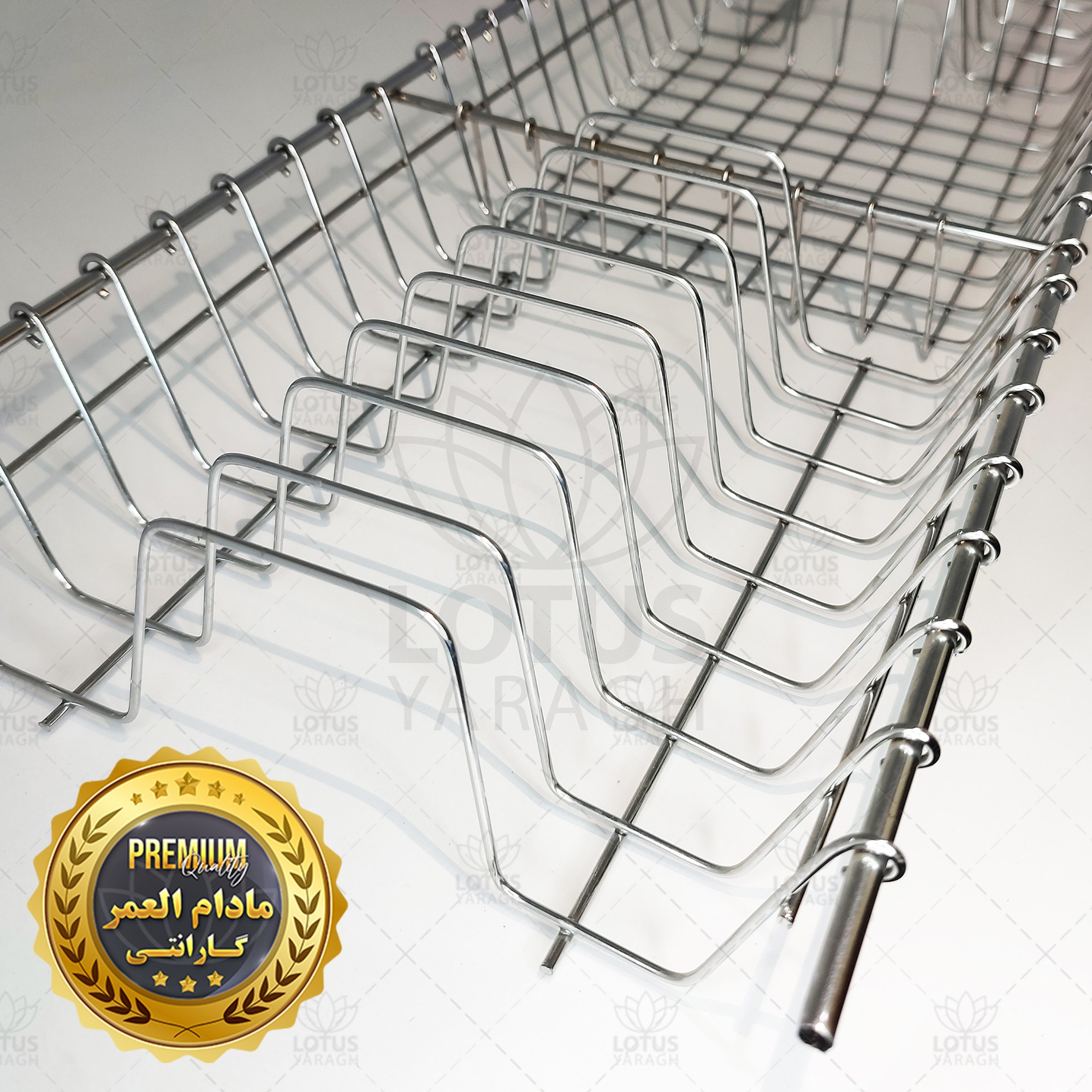 آبچکان استیل اصل سایز 90 طرح بافت (865cm) (با گارانتی مادام العمر)