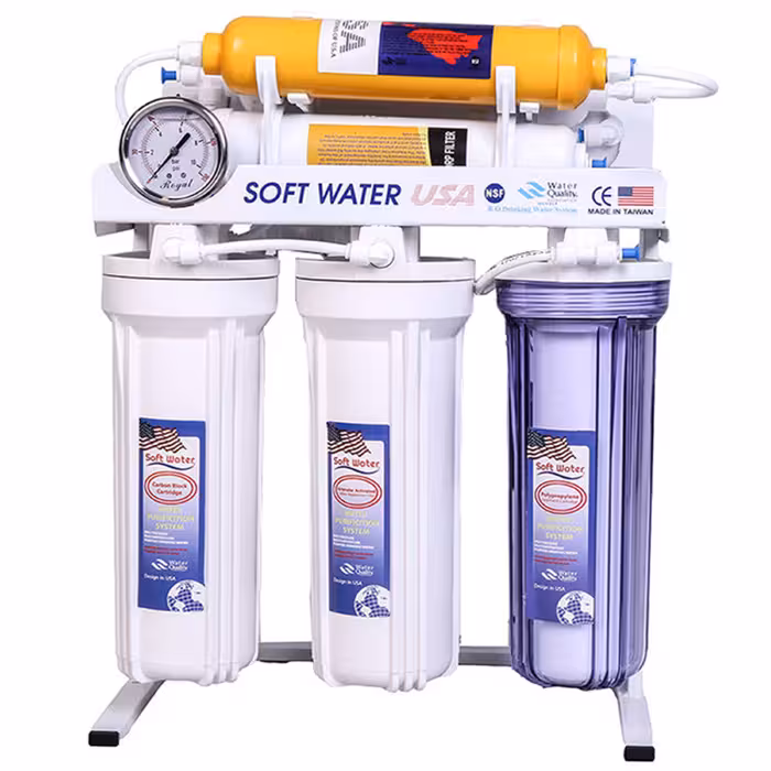 دستگاه تصفیه آب خانگی سافت واتر (7مرحله ای)