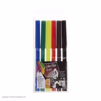ماژیک رنگ آمیزی مدل Color Fibre بسته 6 عددی

