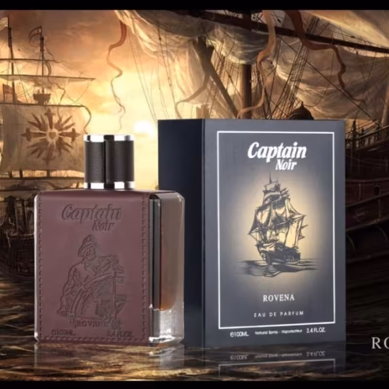 ادکلن کاپیتان بلک مردانه روونا،100ml،رایحه گرم و شیرین
