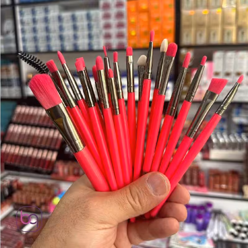 پک براش آرایشی صورت 20 عددی - خرید براش و ست براش وارداتی