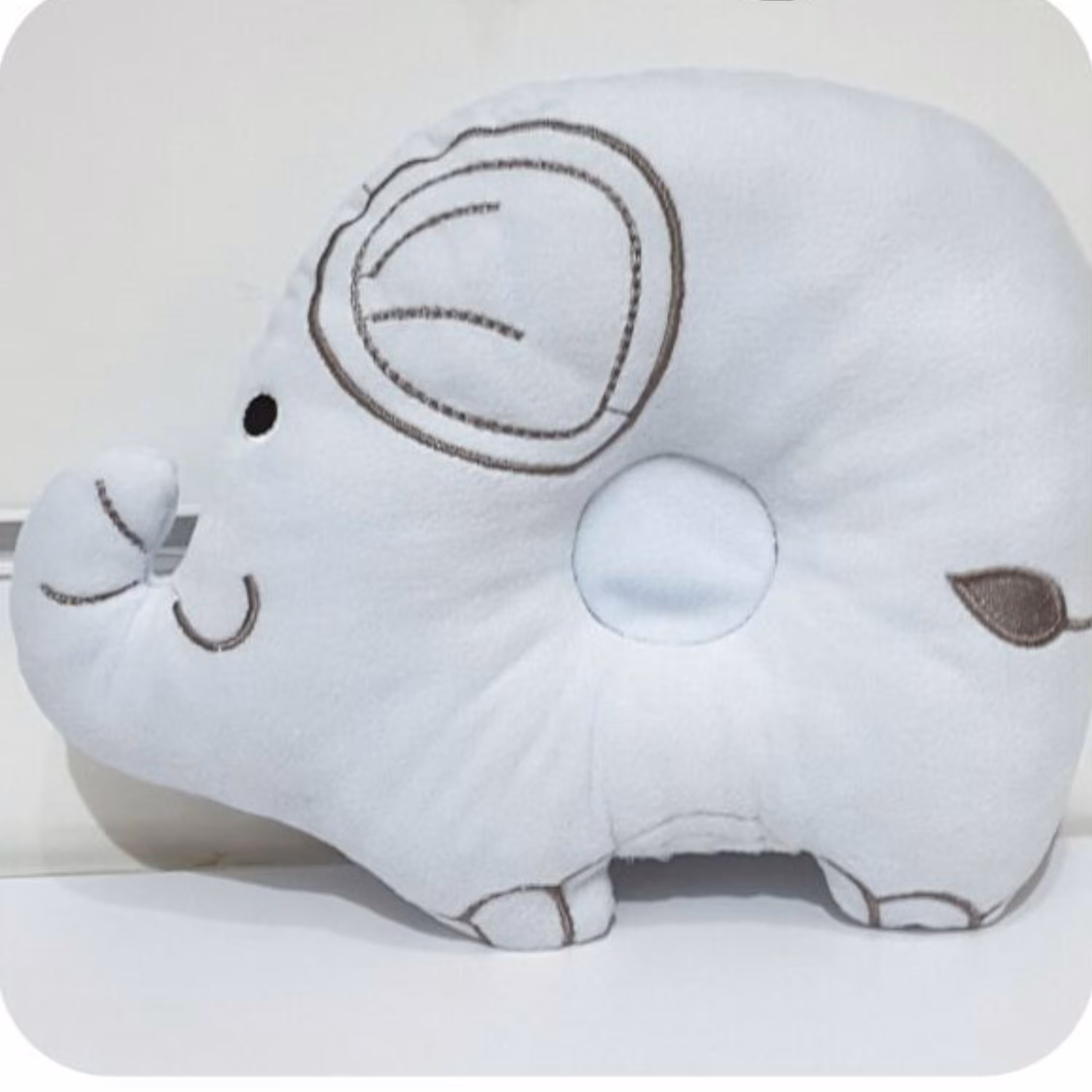 بالش شیردهی و فرم دهی سر نوزاد مدل فیل آبی