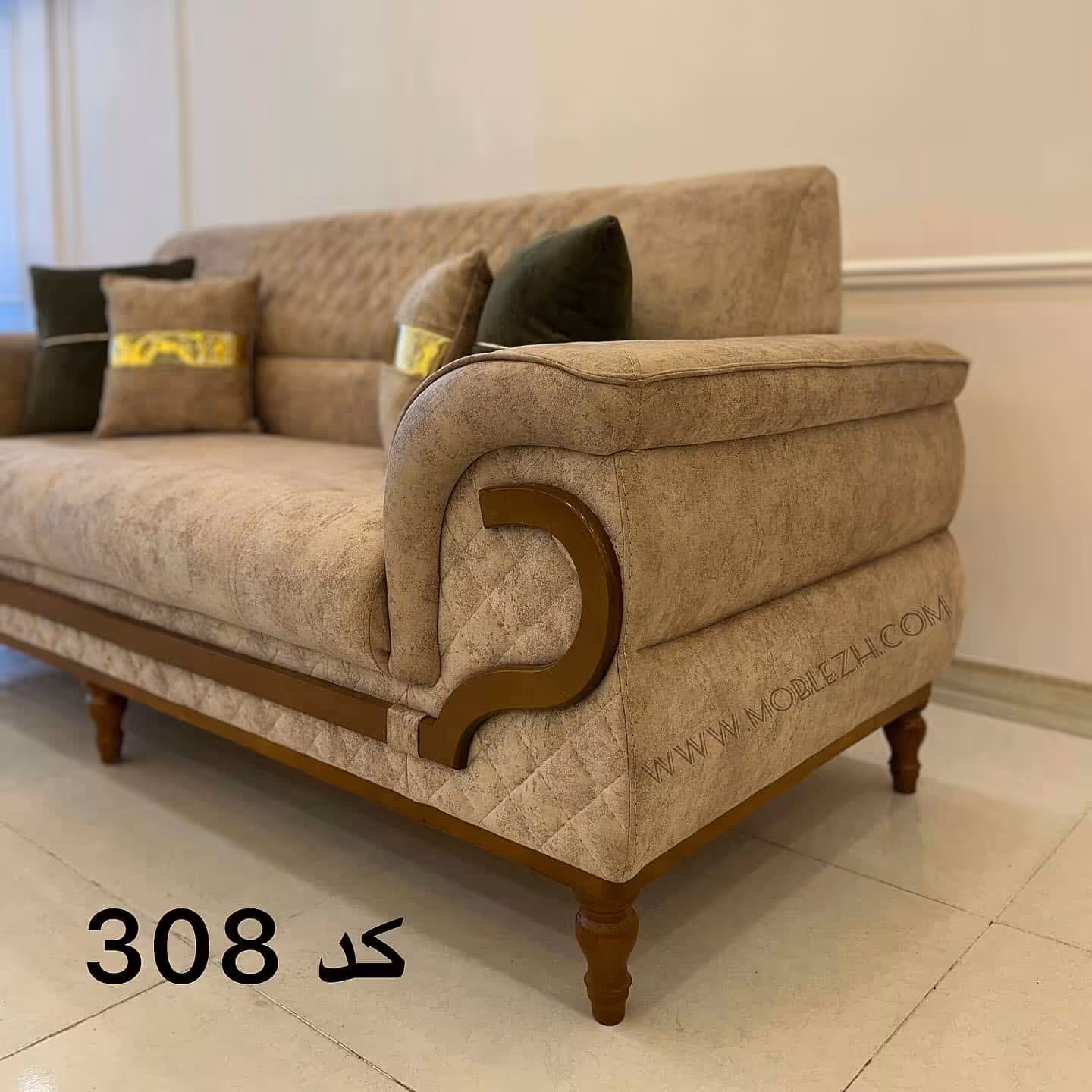 مبل راحتی کد 308 ست 8 نفره