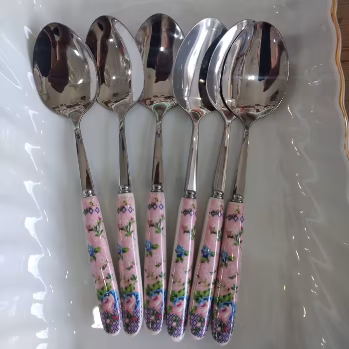 قاشق و چنگال سرامیکی