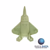 فلش مموری فانتزی دایا  دیتا  طرح هواپیمای جنگنده  مدل PW1008-13 ظرفیت128GB -USB3