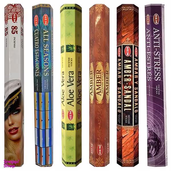 عود هم مدل ترکیبی کد Mix21 مجموعه 6 عددی