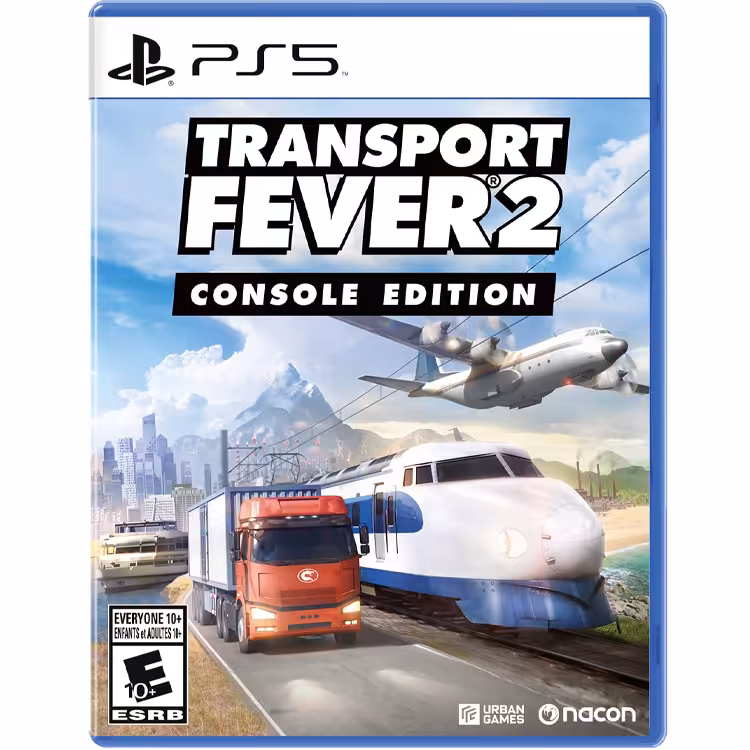 خرید دیسک بازی Transport Fever 2 Console Edition PS5 با بهترین قیمت