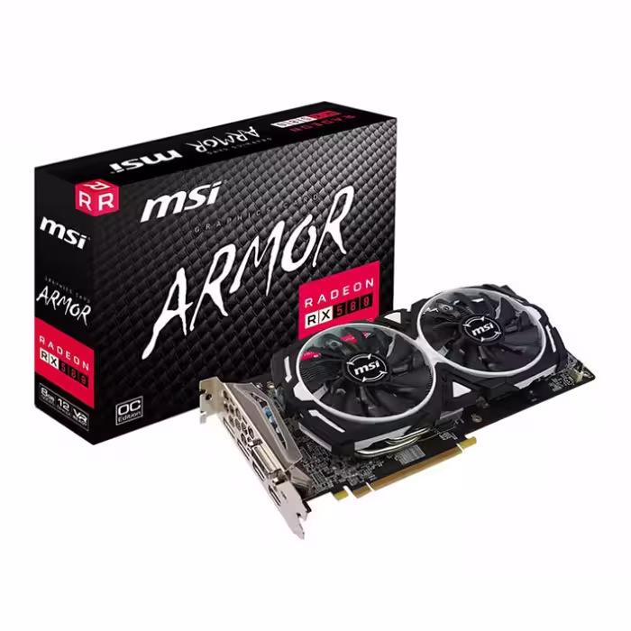 کارت گرافیک گیمینگ ام اس آی Radeon RX 580 ARMOR 8G OC