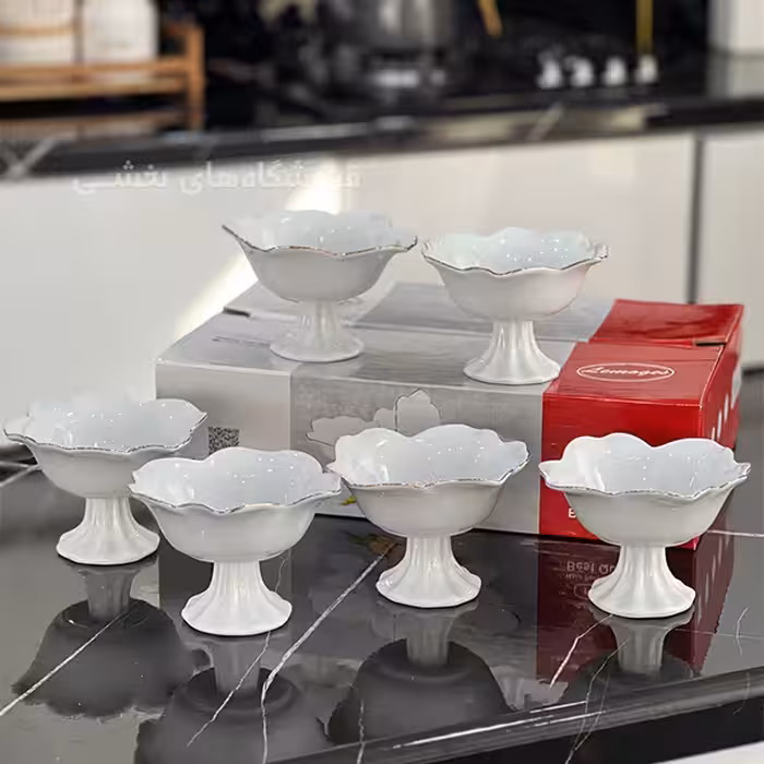 بستنی خوری سرامیکی لمون