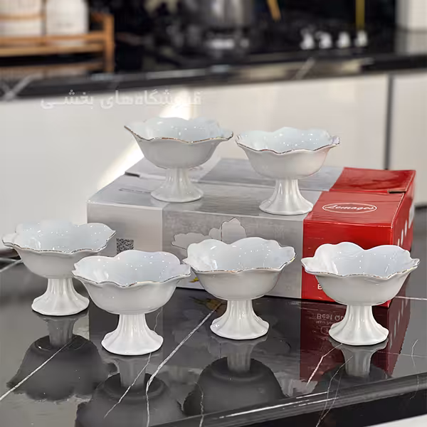 بستنی خوری سرامیکی لمون