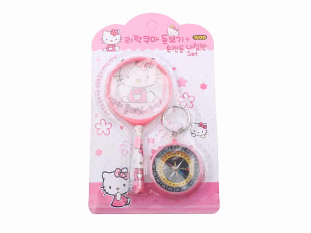 ست ذره بین و قطب نما