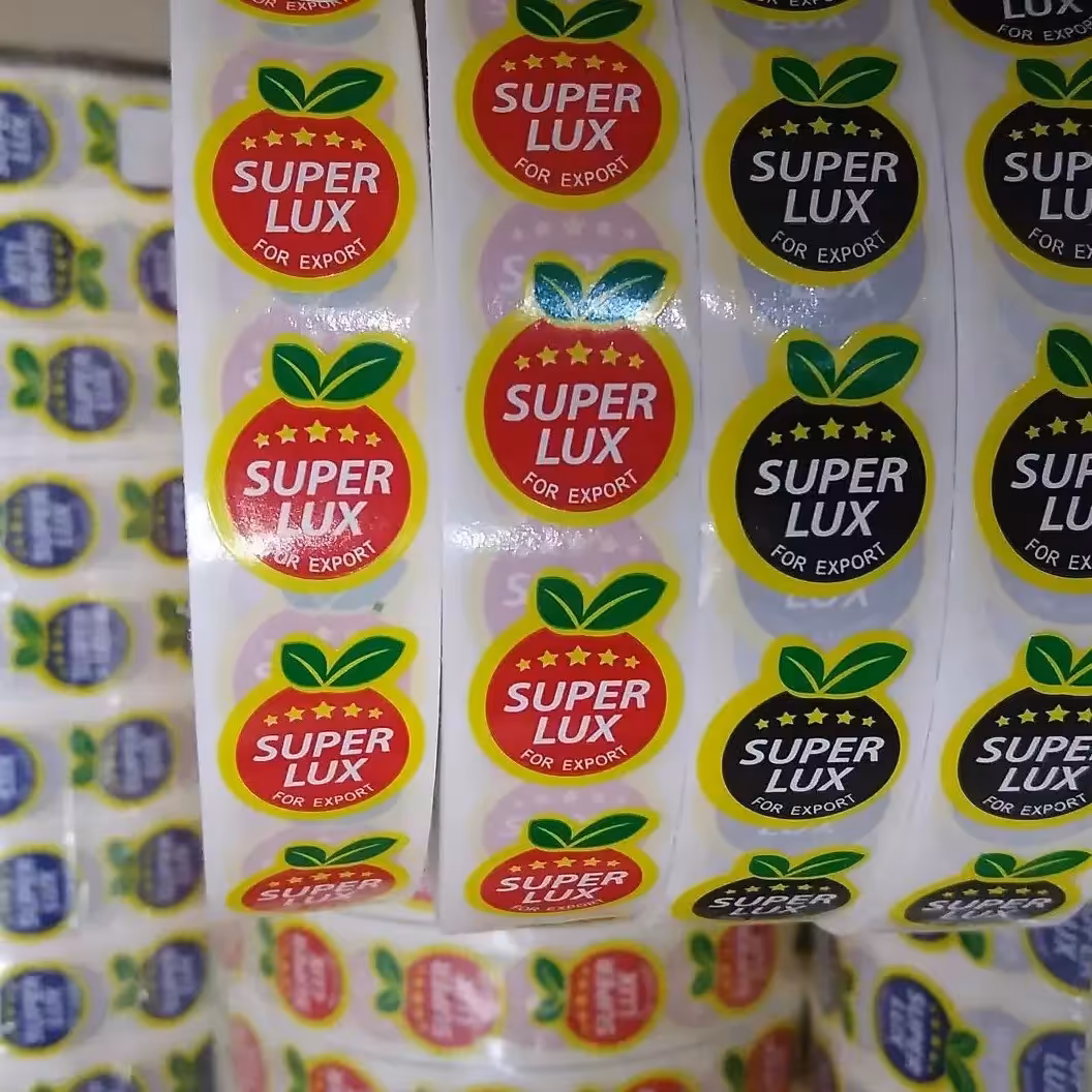 لیبل میوه طرح سوپرلوکس بند انگشتی یک رول