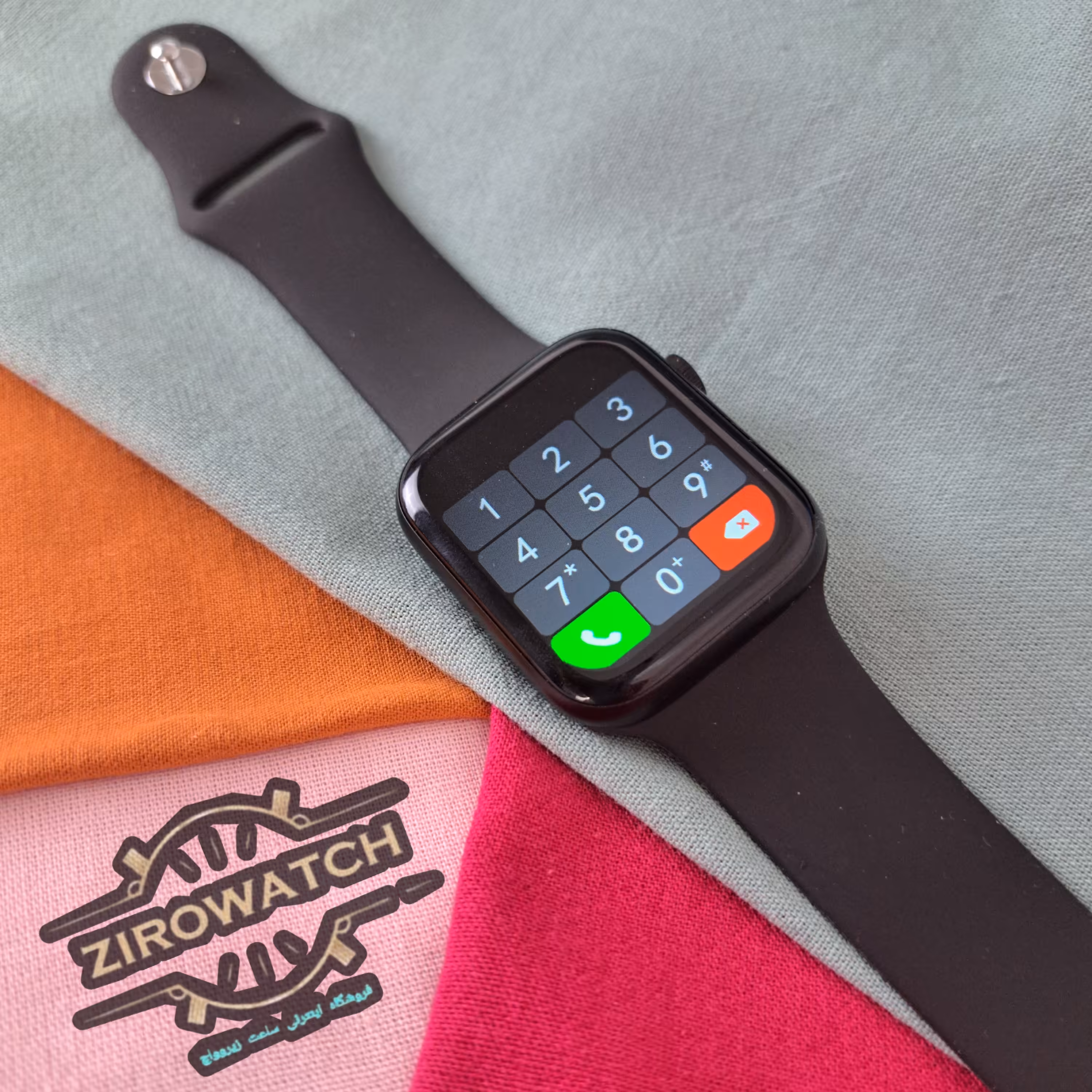 ساعت هوشمند با شارژر وایرلس مدل DL08