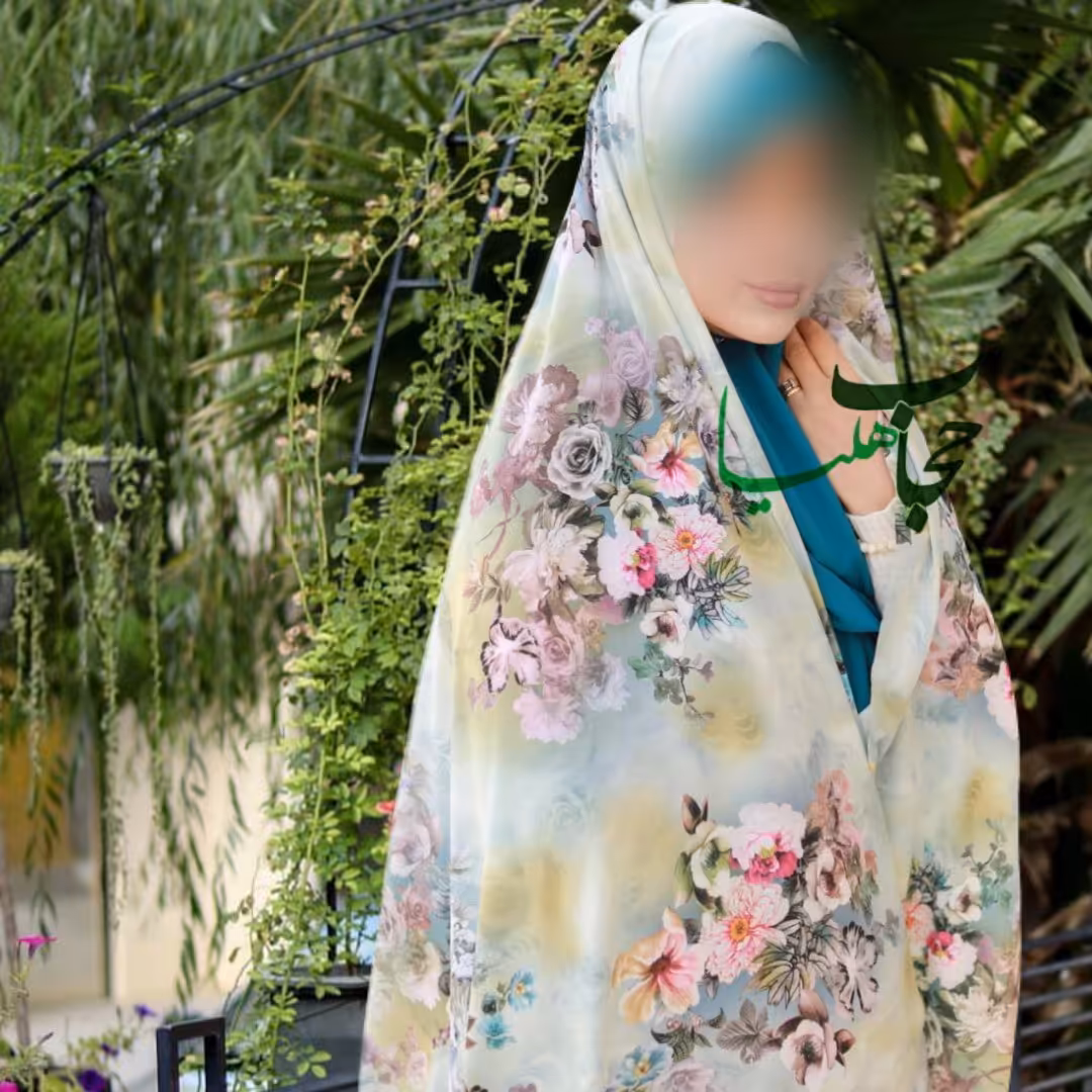 چادر رنگی مجلسی کد 53