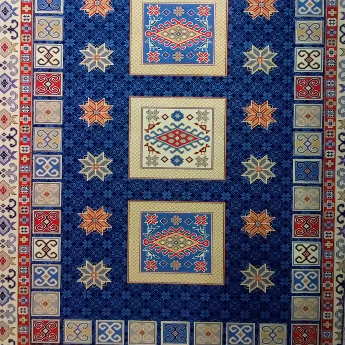 گلیم سوپر پلاس ماشینی محصول شرکت کویریزد بهترین کیفیت گلیم ماشینی