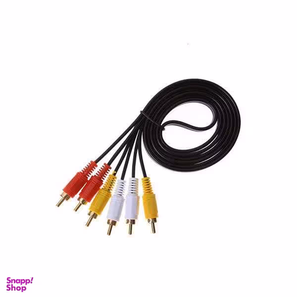 کابل تبدیل 3 به 3 RCA کد 43 طول 1.5 متر