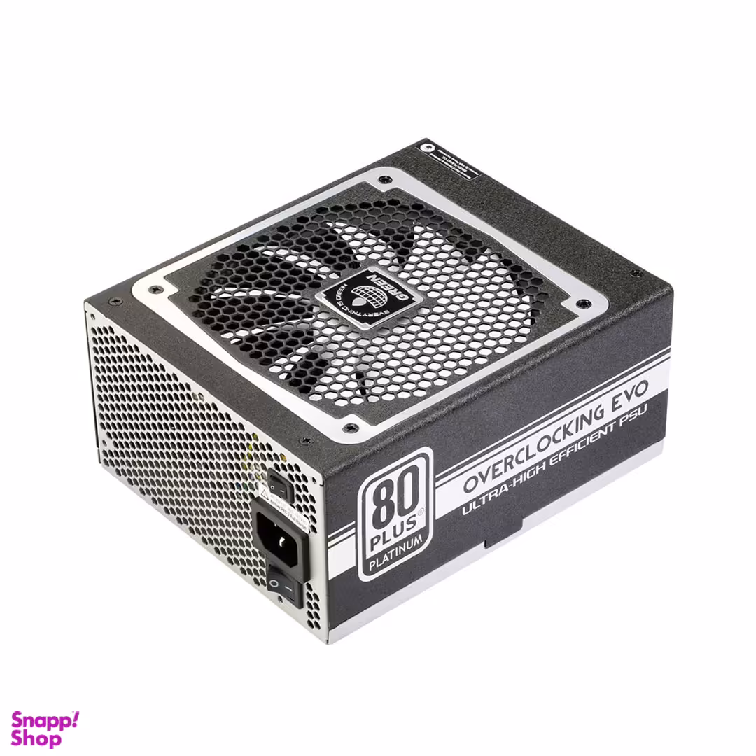 پاور گرین مدل GP750B OCPT 80Plus Platinum توان 750 وات