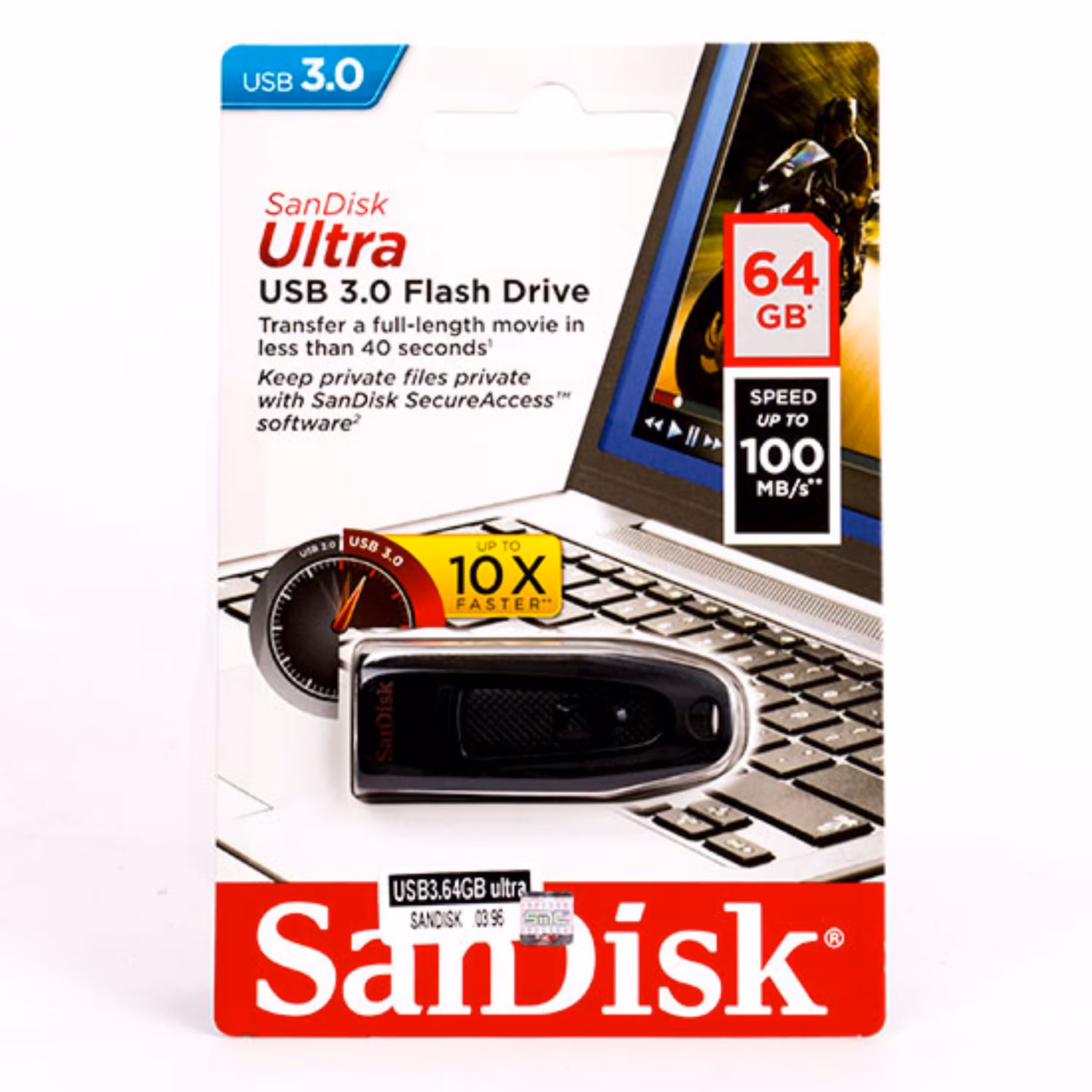 فلش 64GB USB3.1  سندیسک ULTRA CZ48