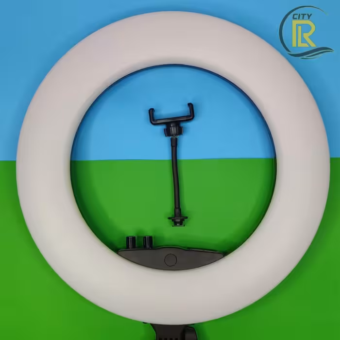 رینگ لایت SY3161 NEW با سه پایه فنری 96وات واقعی