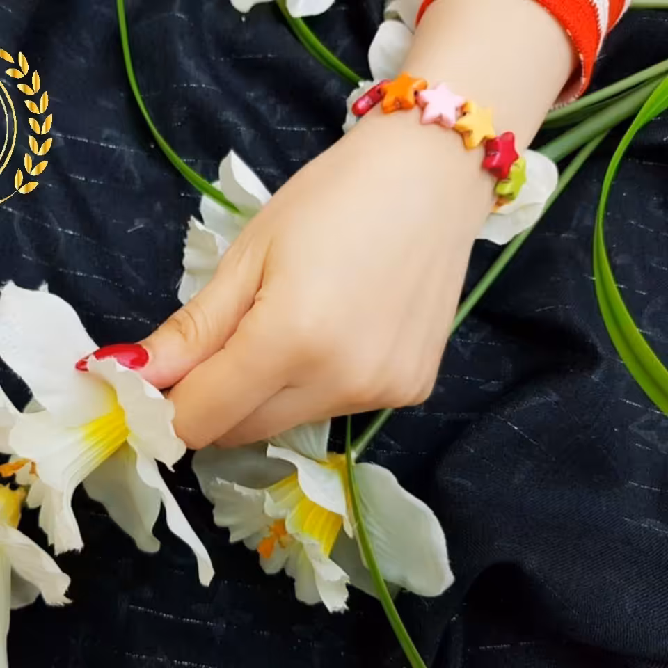 دستبند سنگی ستاره