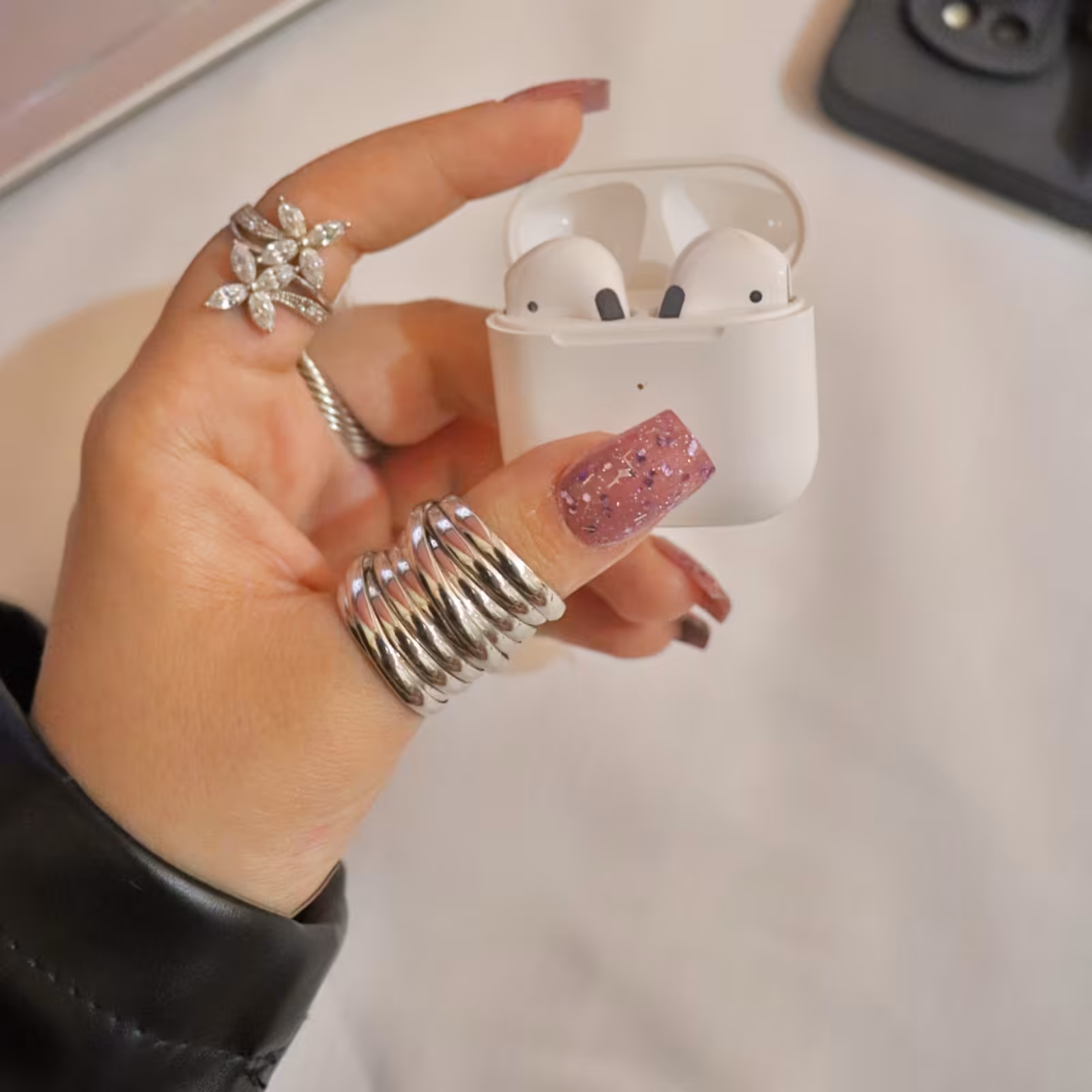 انگشتر سیلور نقره ای 