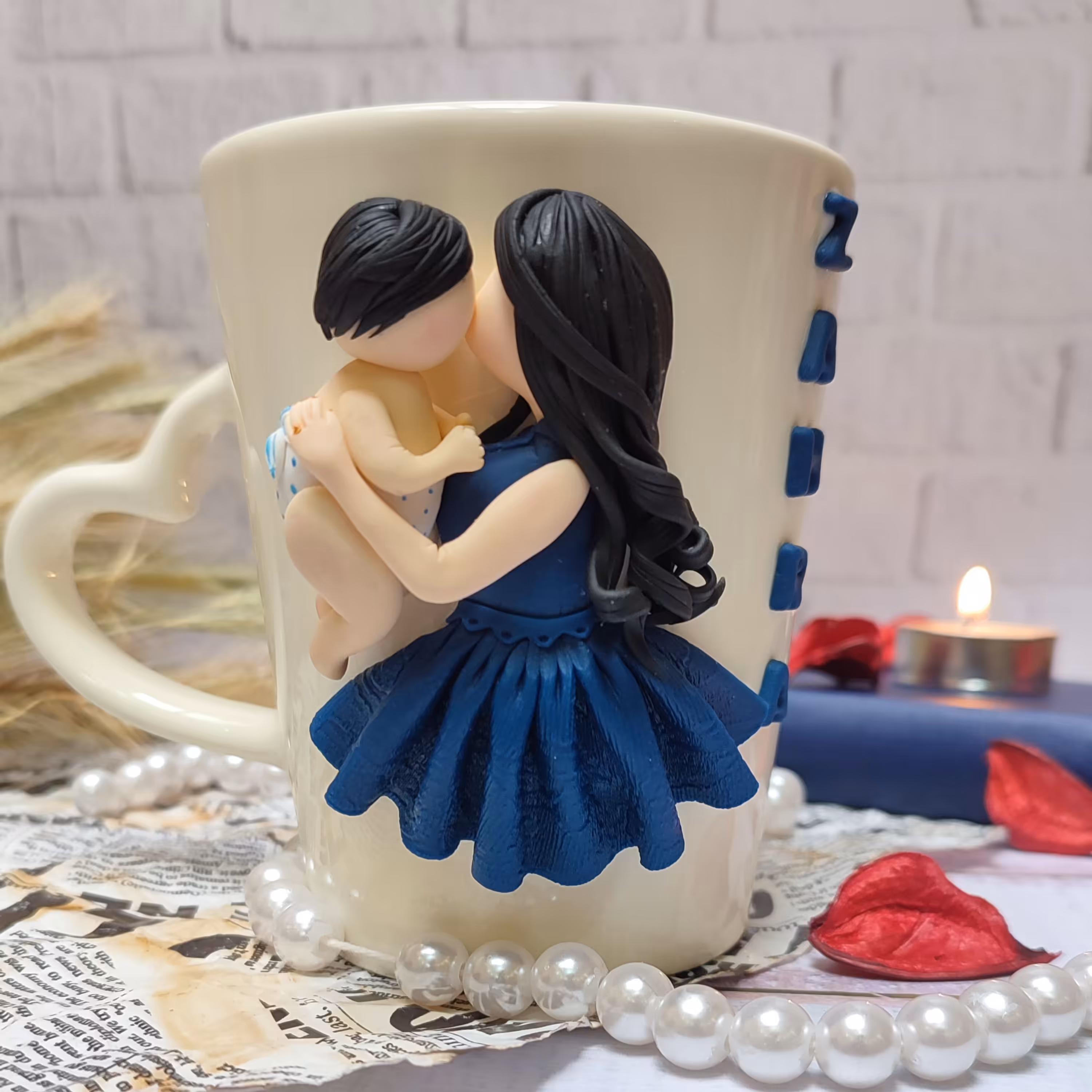 ماگ عروسکی مادر و فرزند (مادرانه)