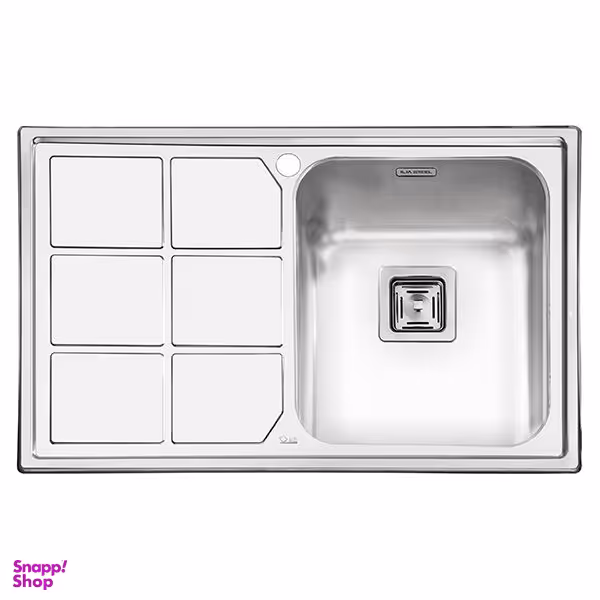 سینک ظرفشویی ایلیا استیل مدل 2066