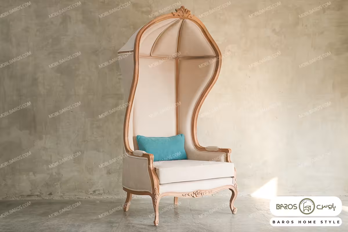 مبل تک نفره فرانسوی کد 3