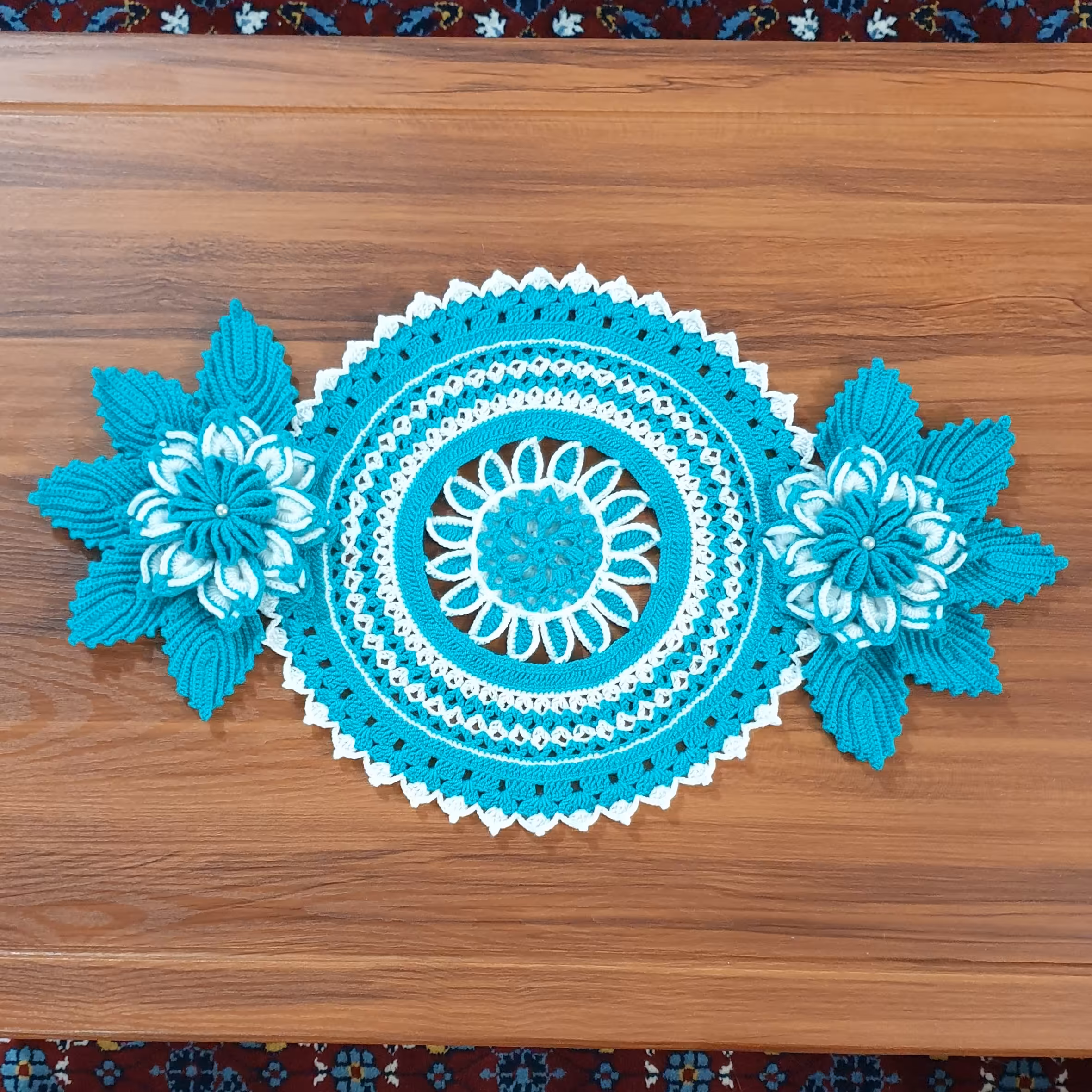 رانر گل برجسته دورنگ