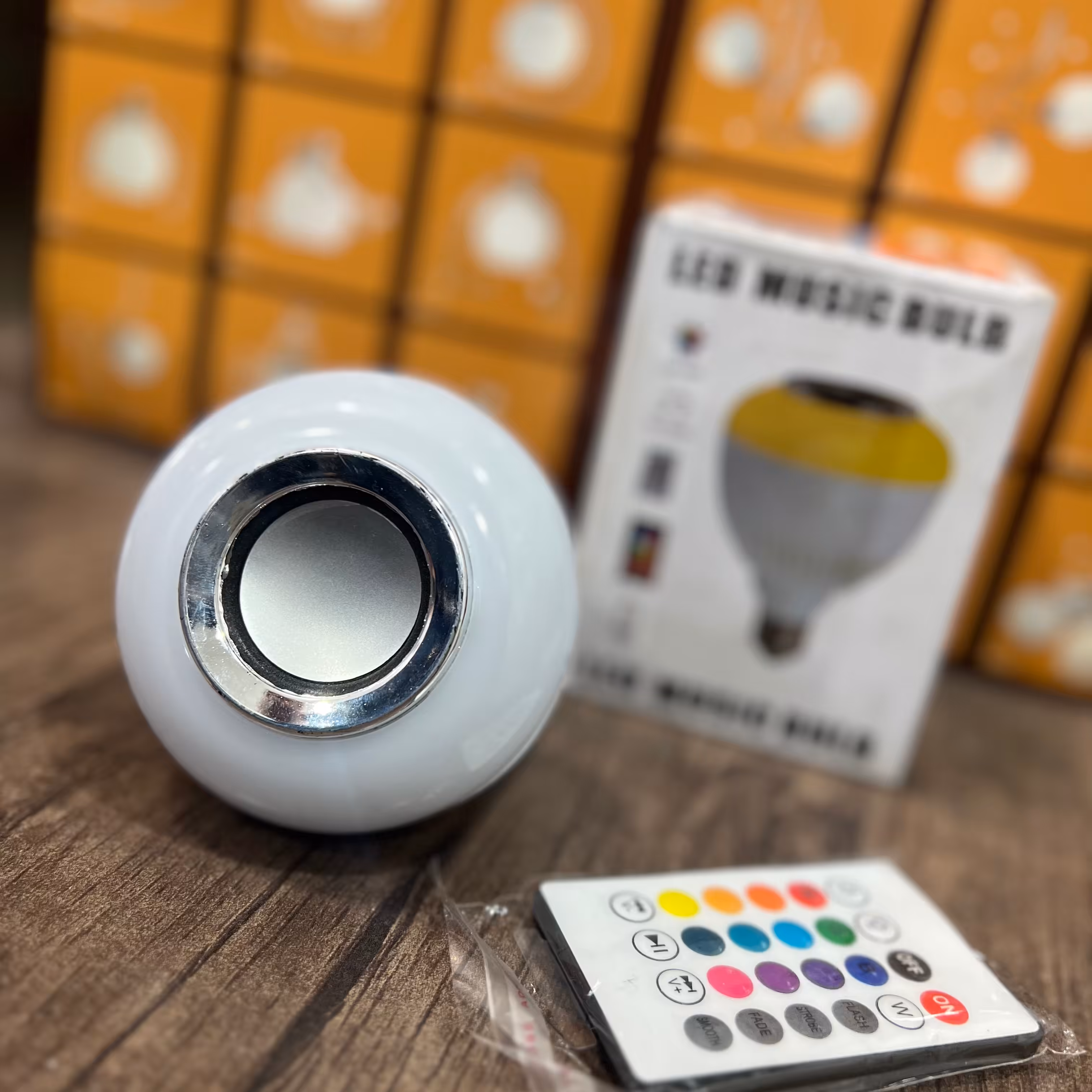 لامپ ال ای دی موزیکال به همراه ریموت وبلوتوث