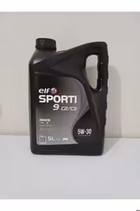 روغن و مکمل موتور 5W30 ورزشی 9 ACEA C2 C3 5 LT Elf