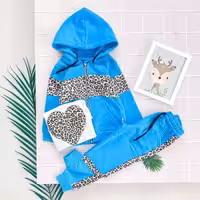 سه تیکه سویشرت پیراهن شلوار، جنس دورس سه نخ. داخل کرک، مناسب 2 تا 10 سال ، کیفیت عالی 