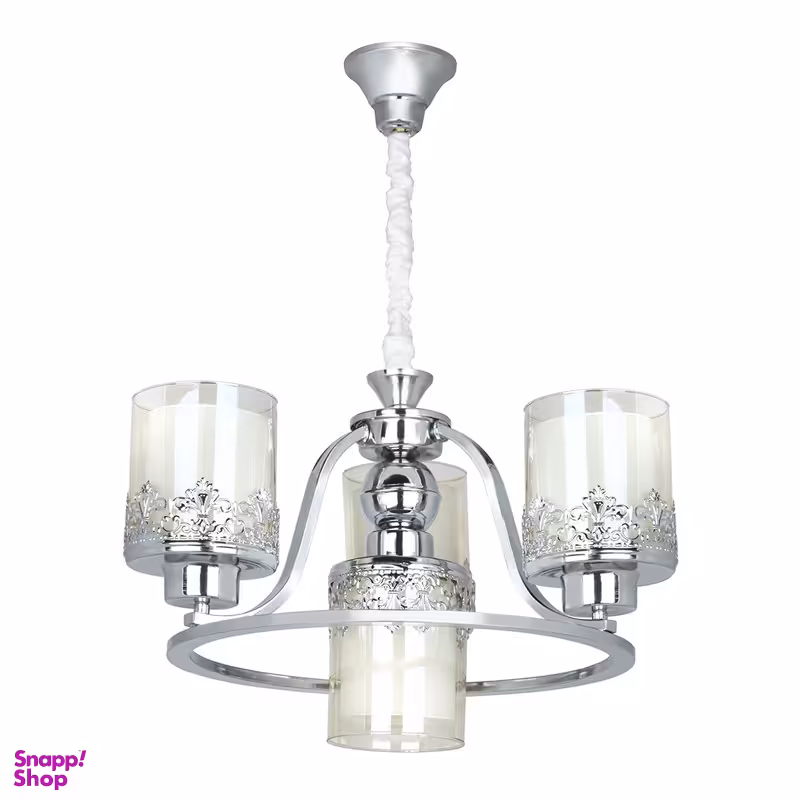 لوستر چهار شعله چشمه نور کد N2663/3+1-C